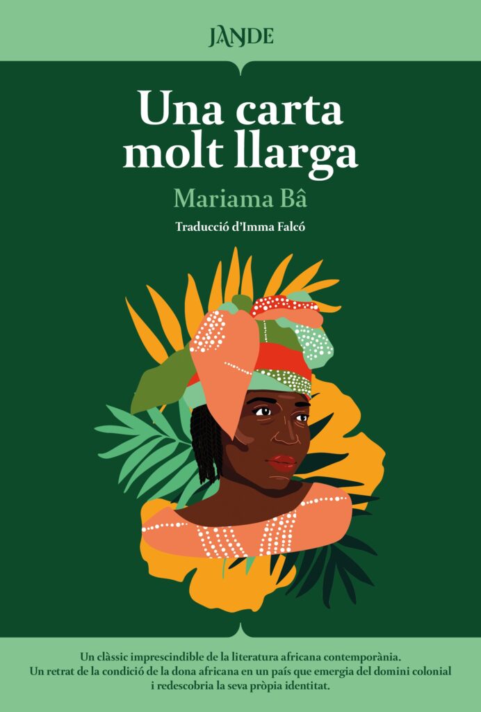una carta molt llarga, de mariama bâ, editorial jande