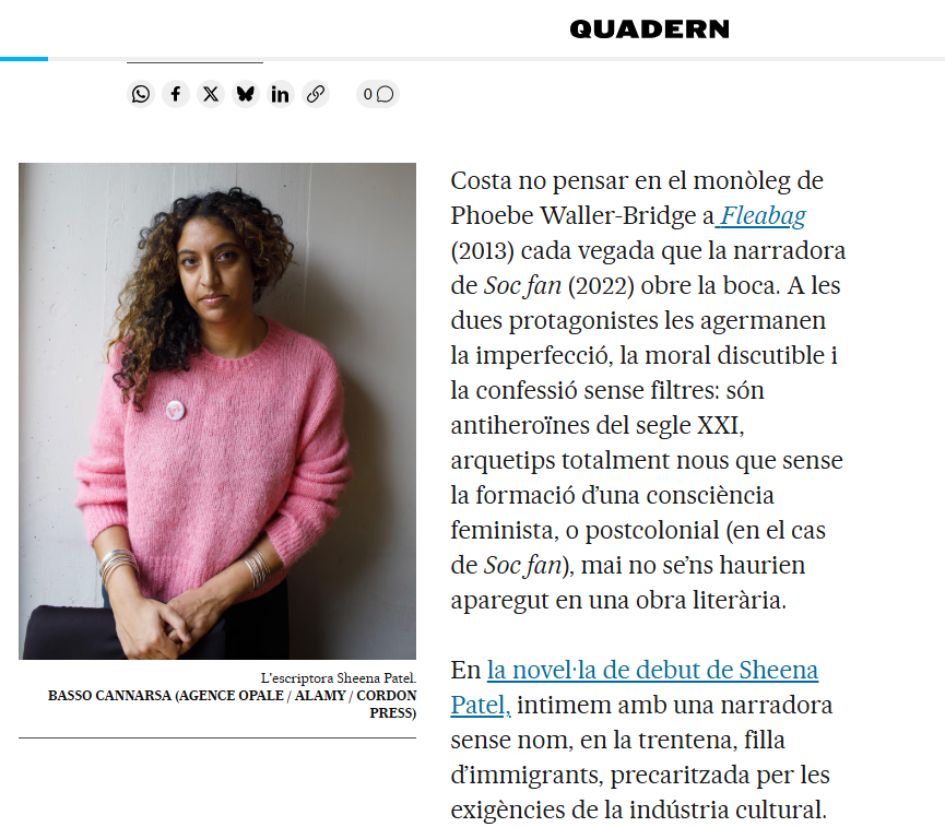 Article Quadern el País Soc Fan