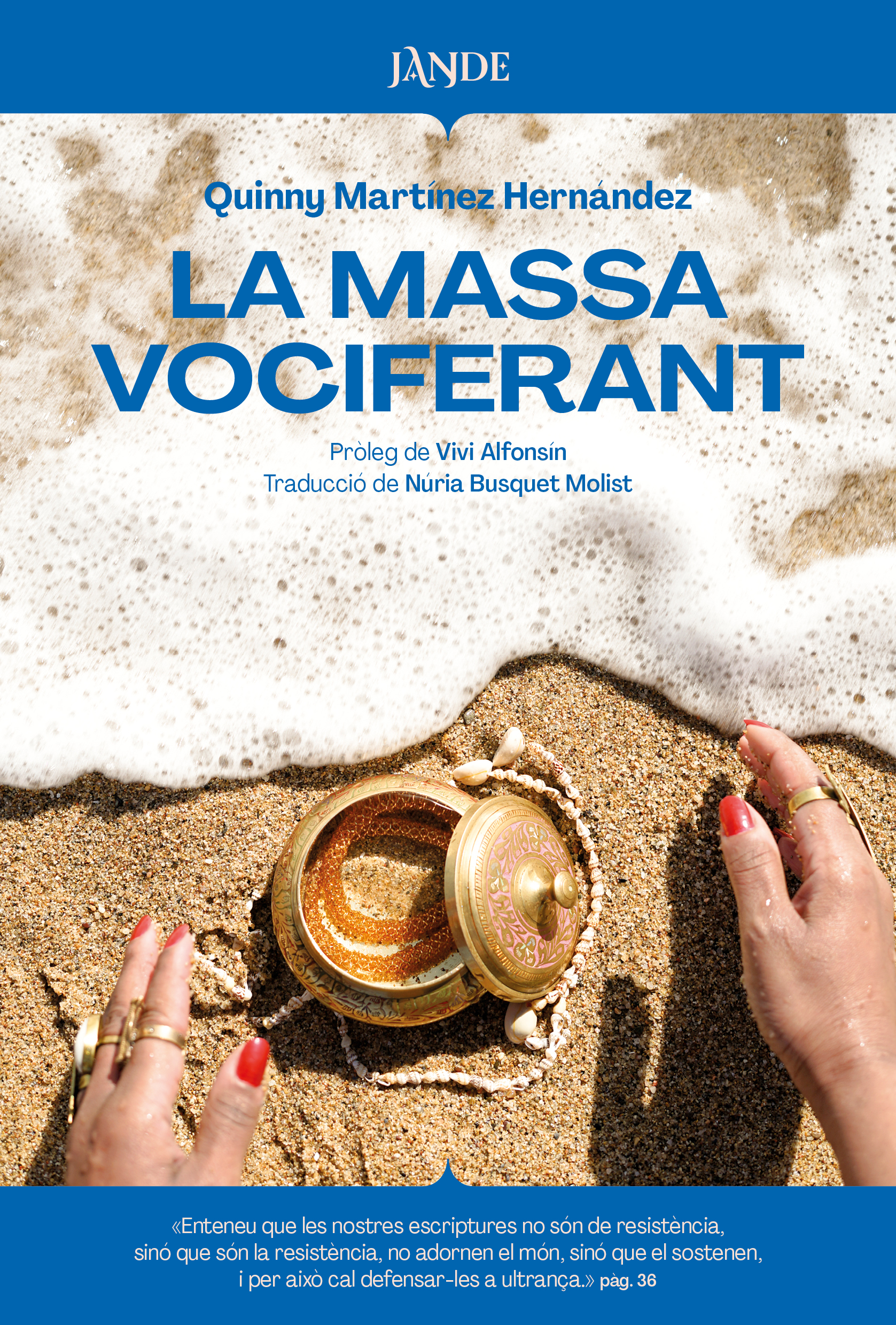 coberta la massa vociferant